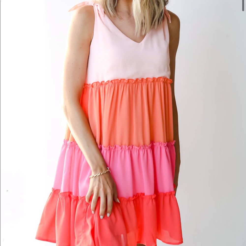 Multicolored dress